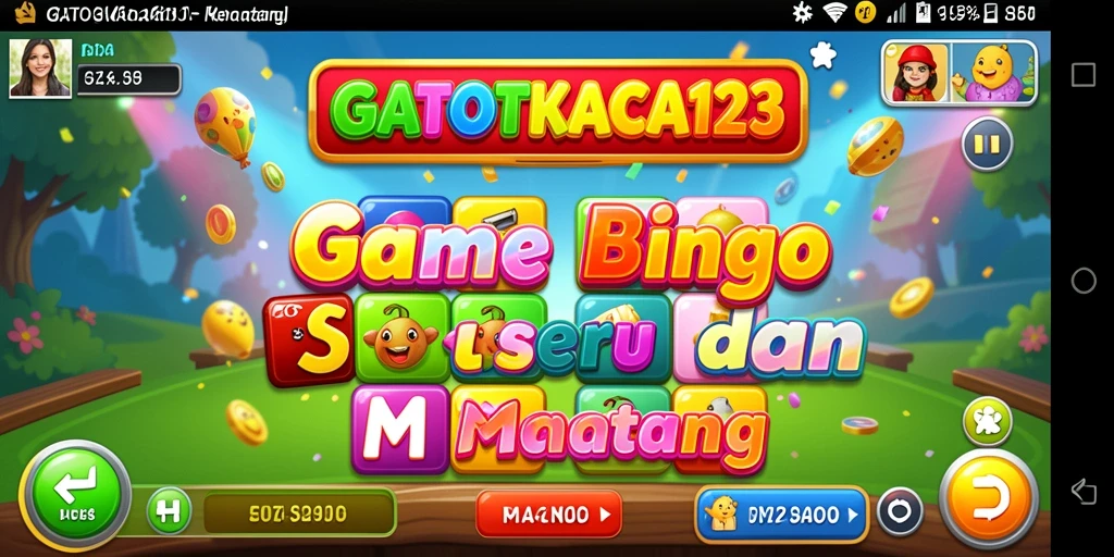 Tampilan gameplay menarik dari GATOTKACA123 yang menggugah selera bermain Bingo.