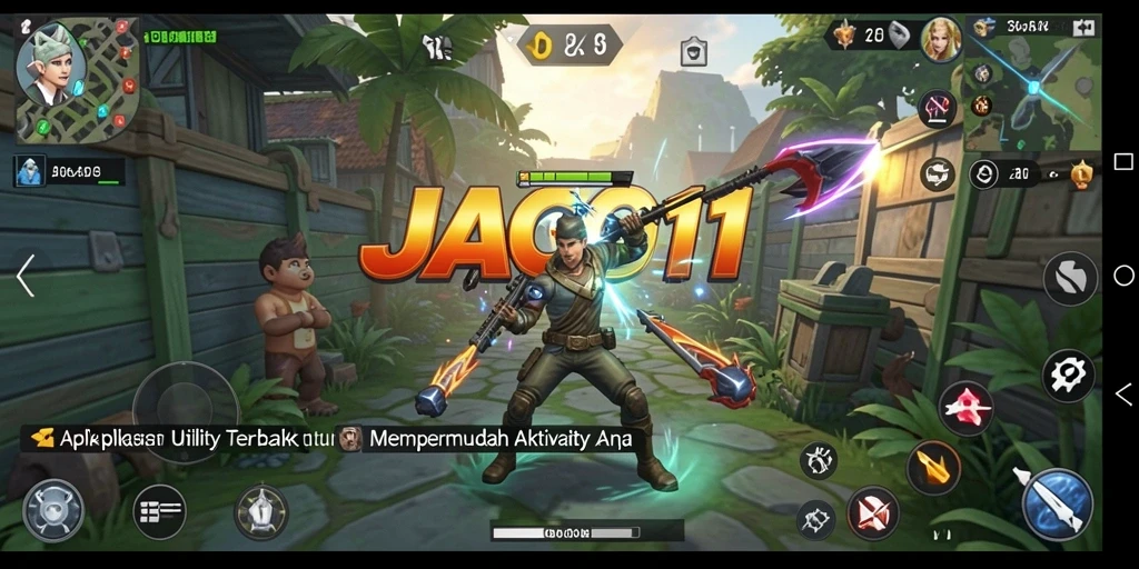 Tampilan antarmuka user-friendly dari JAGO11 yang memudahkan navigasi.