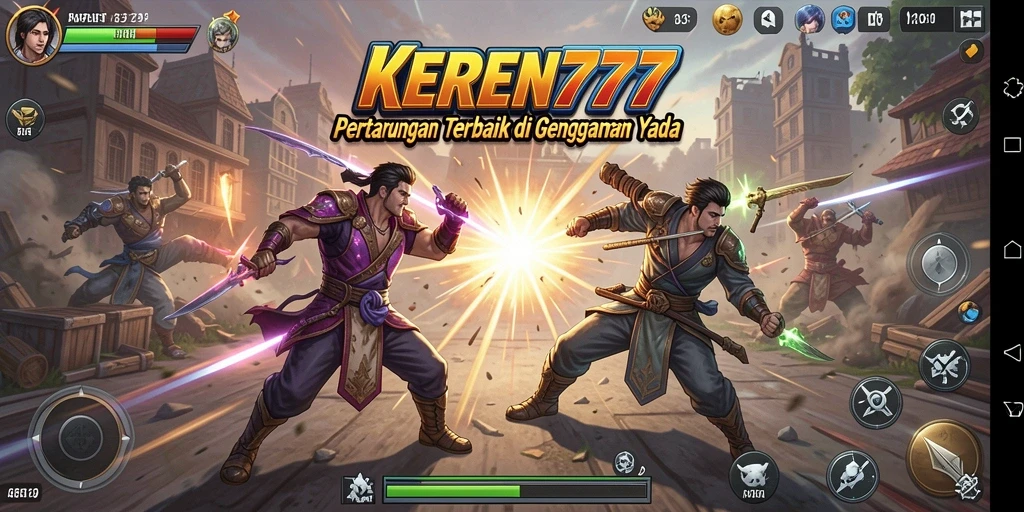 Tampilan gameplay KEREN777 yang seru dan penuh aksi.