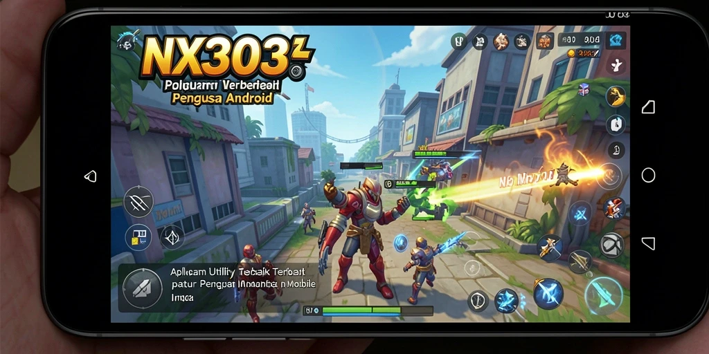Tampilan antarmuka NX303 yang bersih dan modern.