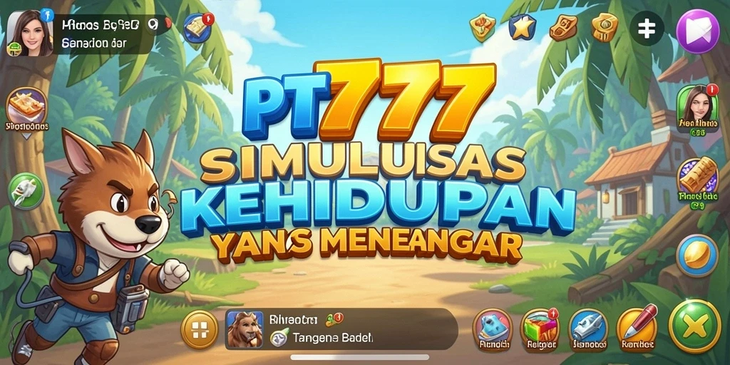 Tampilan menarik dari gameplay PT777 yang mengajak pemain menjelajahi dunia simulasi.