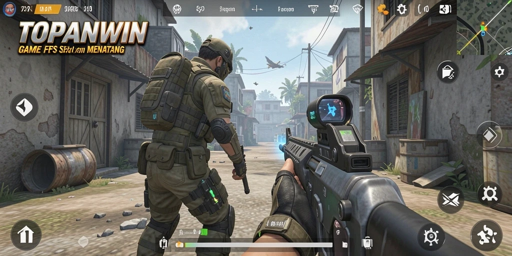 Gameplay menarik dari TOPANWIN dengan aksi FPS yang mendebarkan.